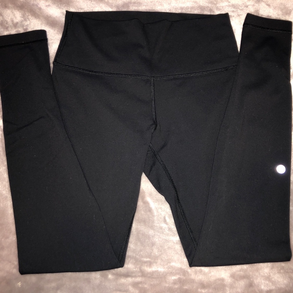 Lululemon Wunder Under Black Leggings